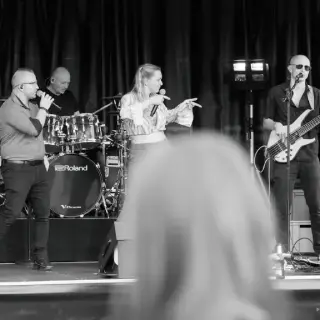 Butte bei de Fische auf der Bühne